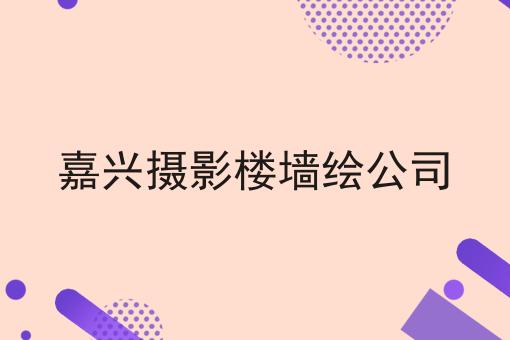 嘉兴摄影楼墙绘公司